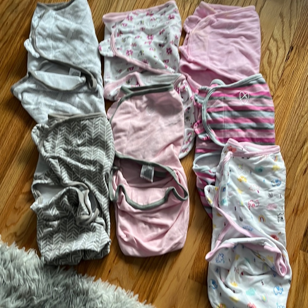 Pack of 7 swaddle me size s/m